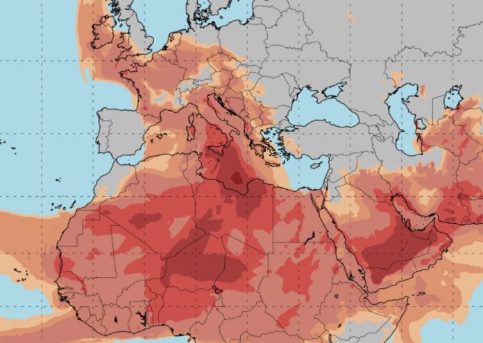 Αφρικανική σκόνη και νεφώσεις το σημερινό σκηνικό του καιρού