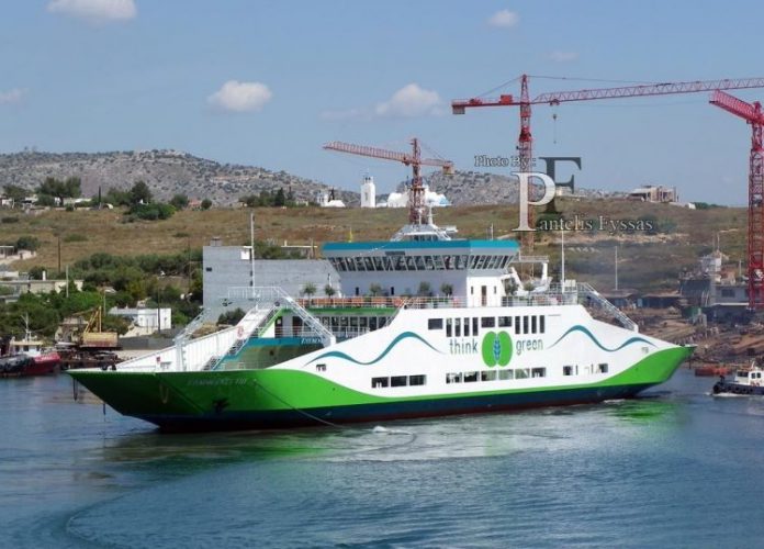 Νέο πράσινης τεχνολογίας ferry boat στην γραμμή Σαλαμίνας- Πειραιά