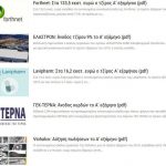 Επιχειρηματικά νέα του λεπτού Επιχειρηματικά νέα του λεπτού