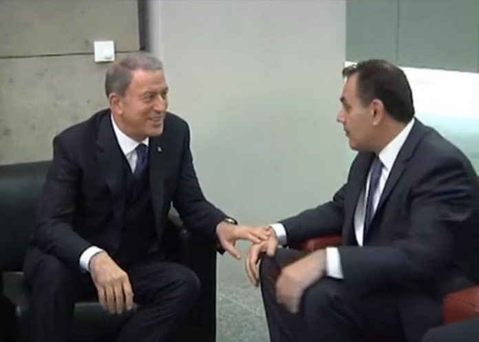 Συνάντηση Ν.Παναγιωτόπουλου -Χ. Ακάρ- Τι συζήτησαν Συνάντηση Ν.Παναγιωτόπουλου -Χ. Ακάρ- Τι συζήτησαν